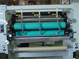 Dual Pan Roll Transfer Cylinder Portable Wet Flap Gluer